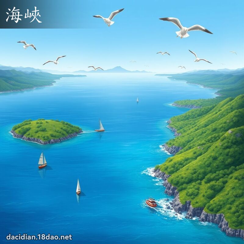 海峽 - 國語大辭典配圖