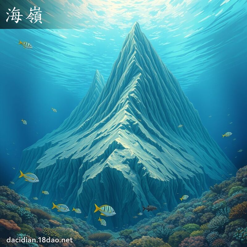 海嶺 - 國語大辭典配圖