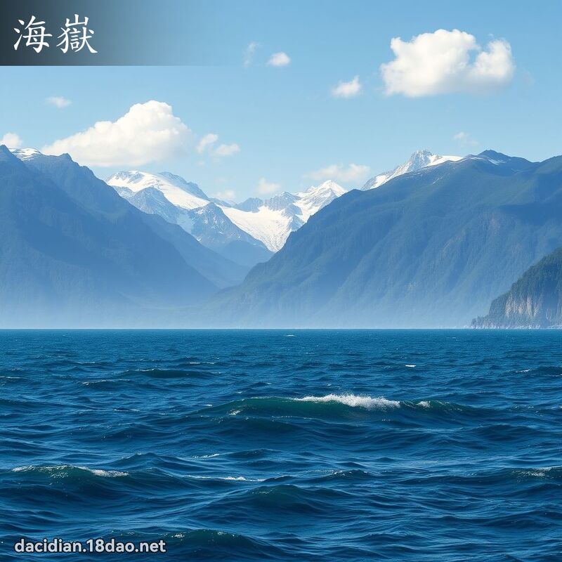 海嶽 - 國語大辭典配圖