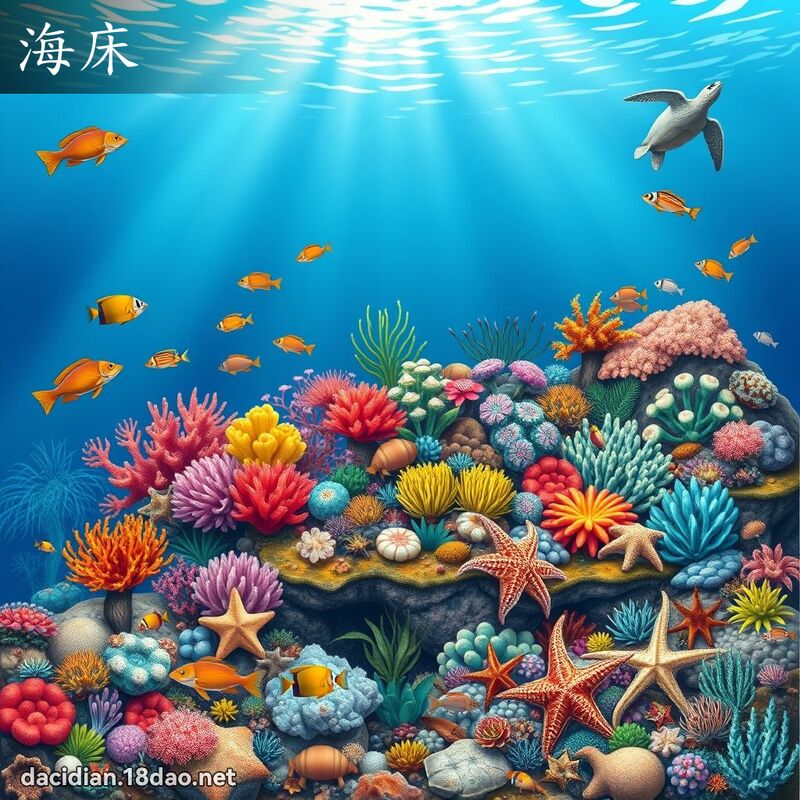 海床 - 國語大辭典配圖