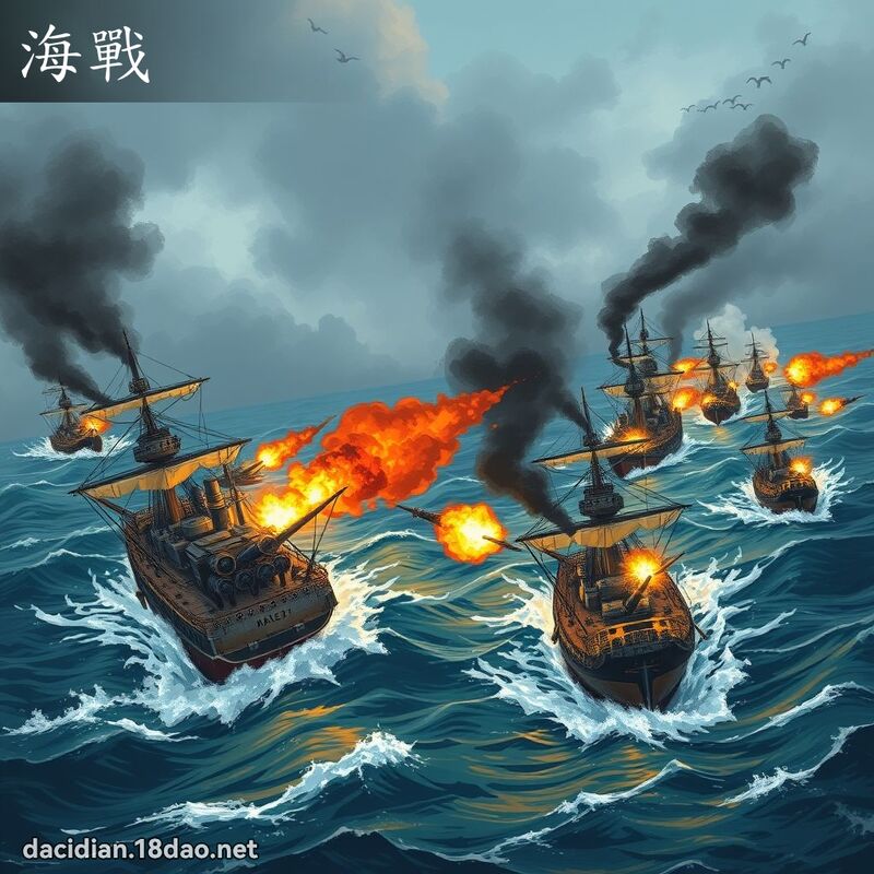海战 - 国语大辞典配图