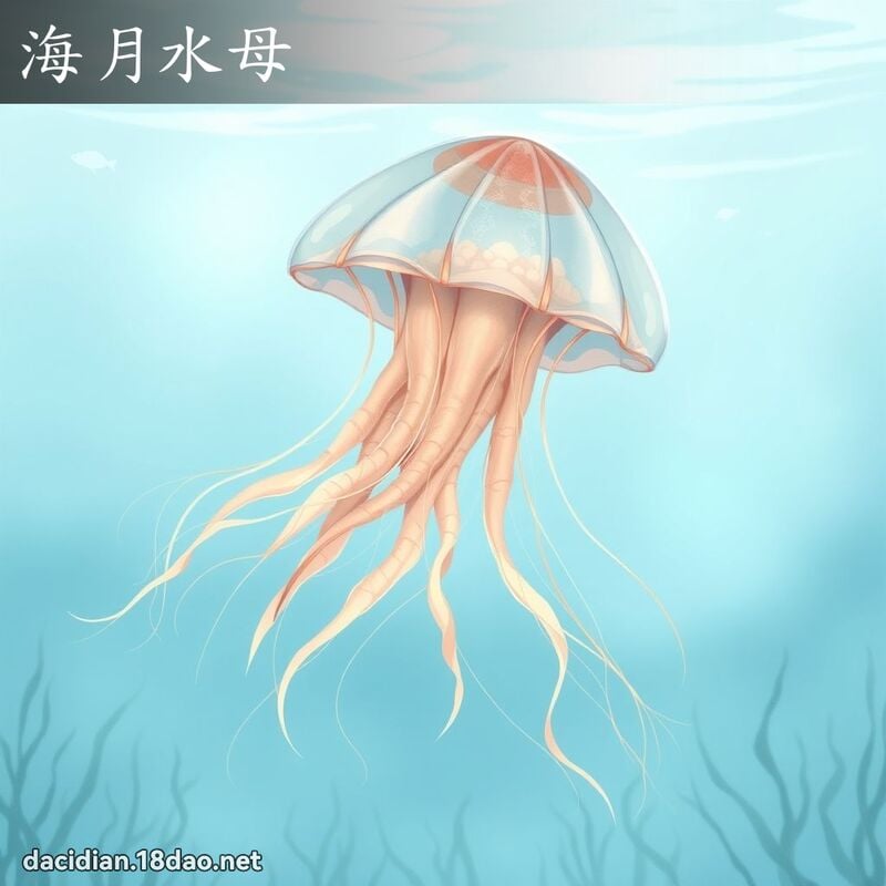 海月水母 - 国语大辞典配图