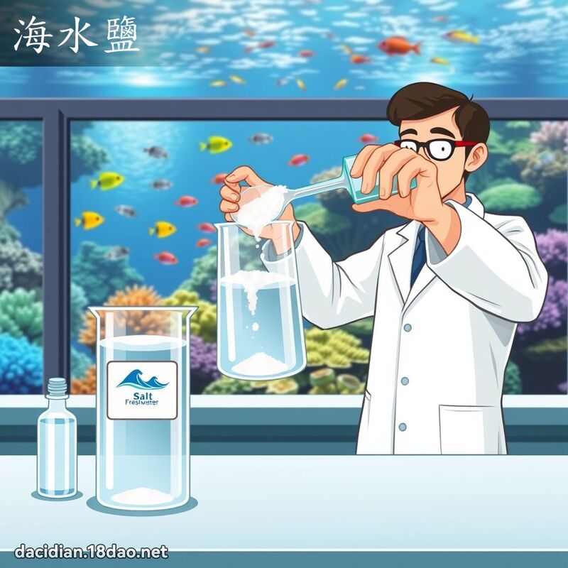 海水盐 - 国语大辞典配图