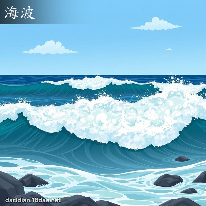 海波 - 國語大辭典配圖