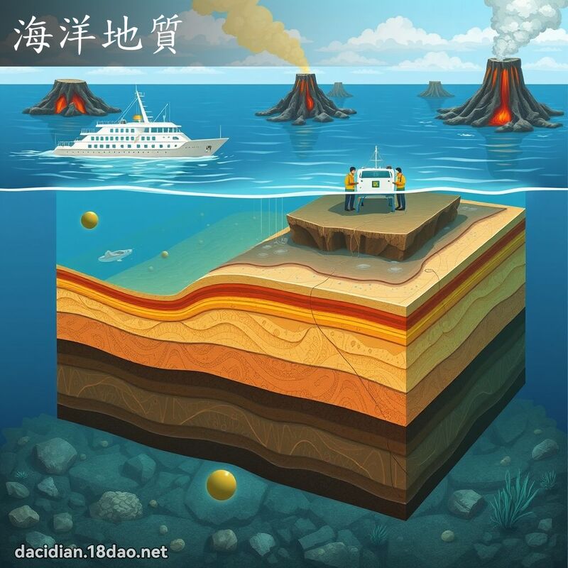 海洋地質 - 國語大辭典配圖