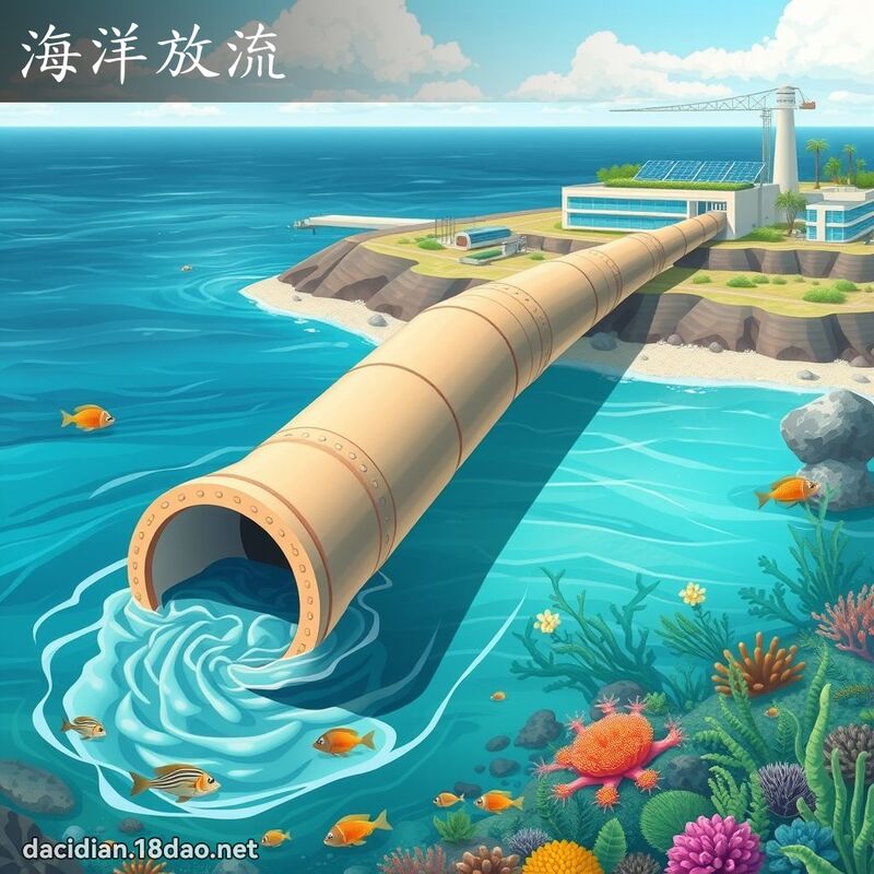海洋放流 - 国语大辞典配图