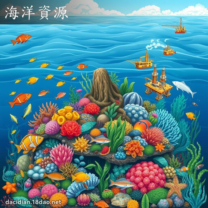 海洋資源 - 國語大辭典配圖