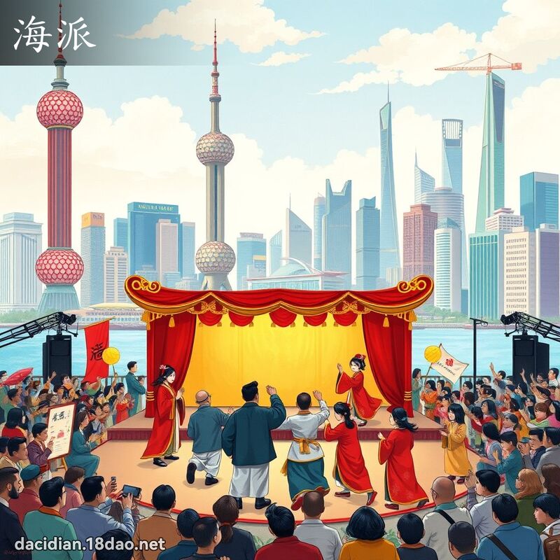 海派 - 国语大辞典配图