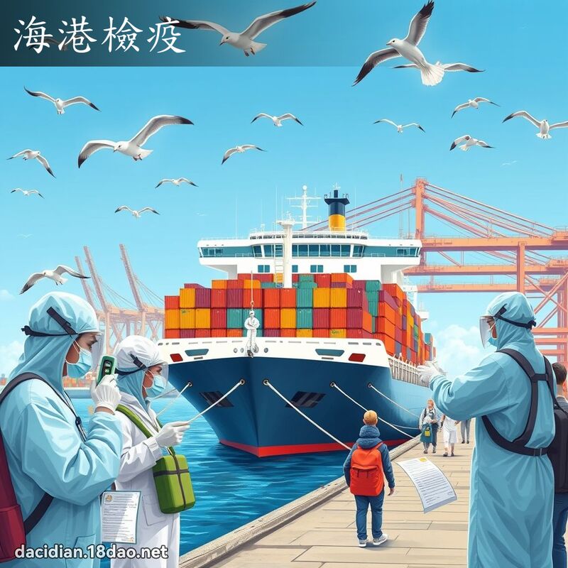 海港检疫 - 国语大辞典配图