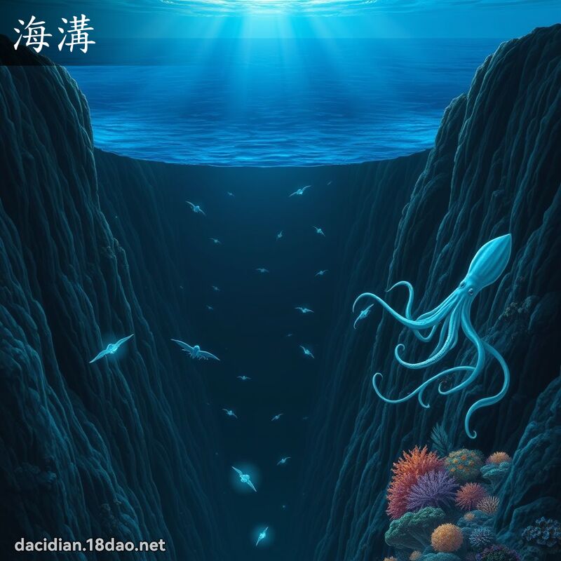海沟 - 国语大辞典配图