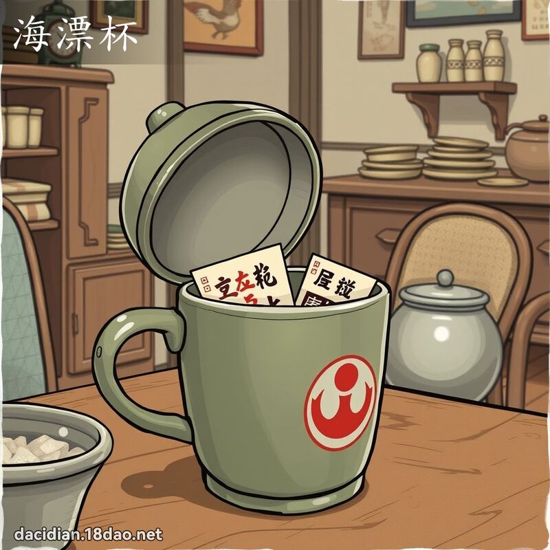 海漂杯 - 國語大辭典配圖