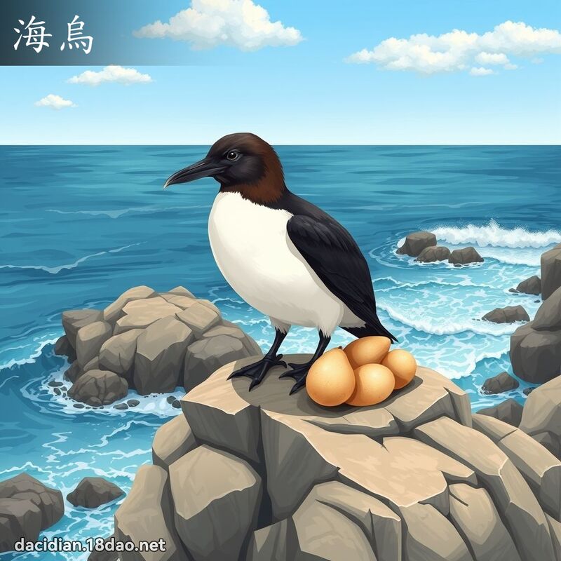 海烏 - 國語大辭典配圖
