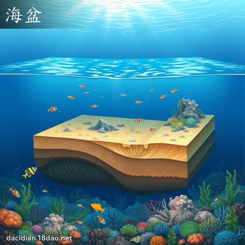 海盆 - 国语大辞典配图