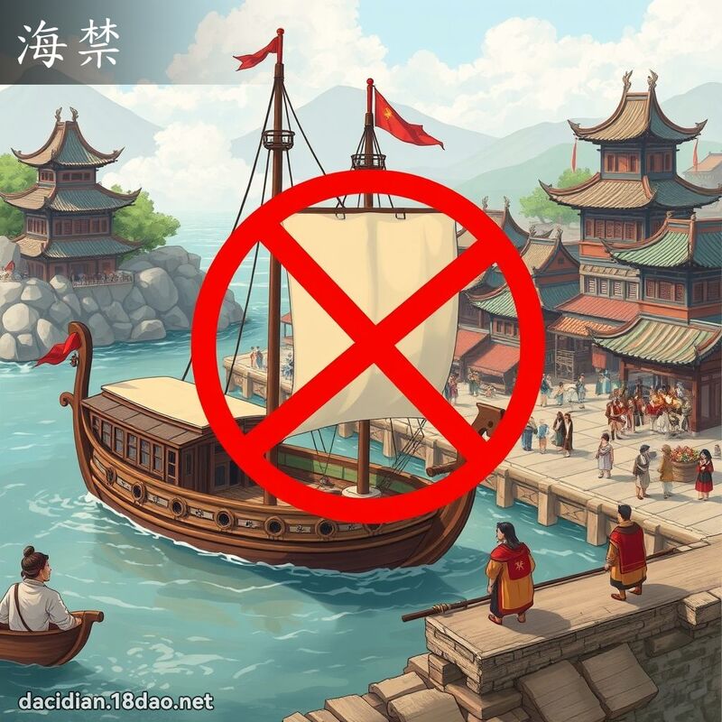 海禁 - 国语大辞典配图