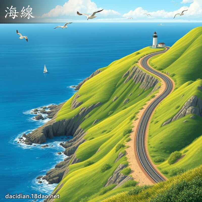 海线 - 国语大辞典配图