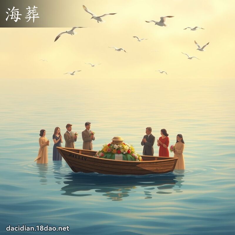 海葬 - 國語大辭典配圖