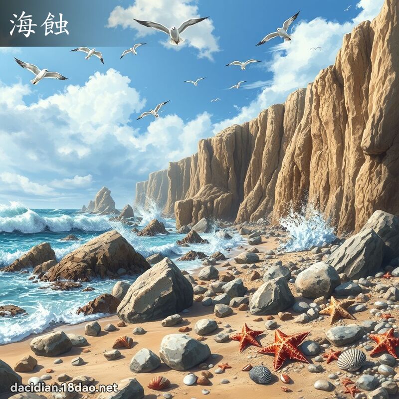 海蚀 - 国语大辞典配图