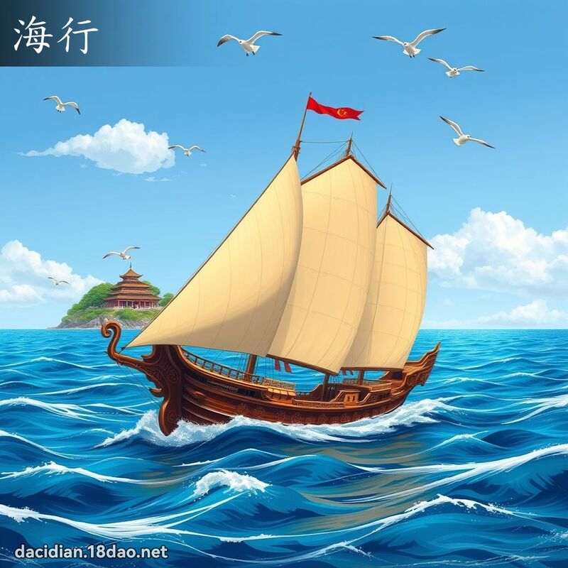 海行 - 國語大辭典配圖