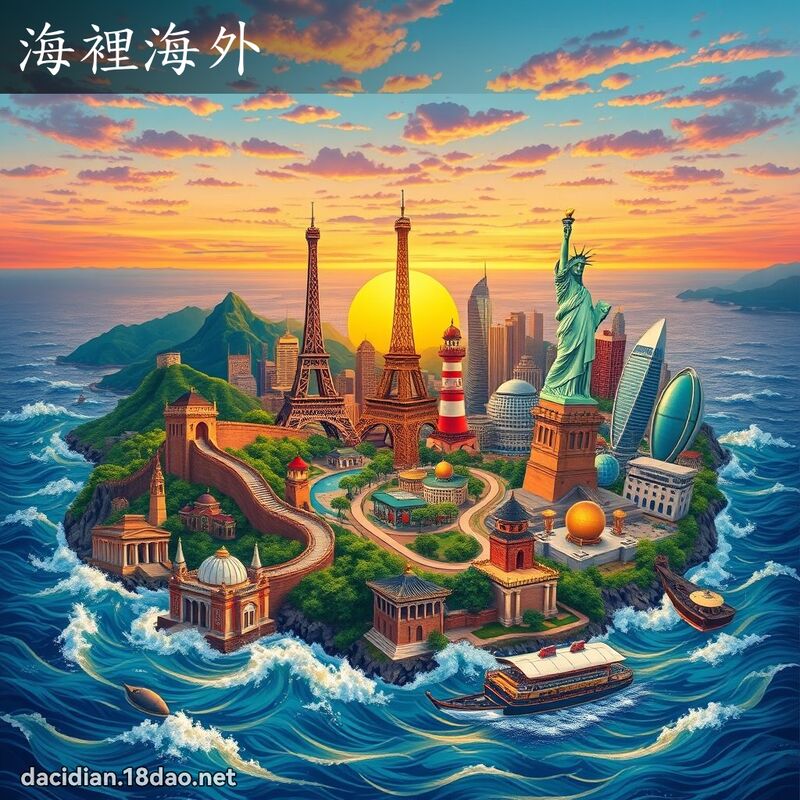 海里海外 - 国语大辞典配图