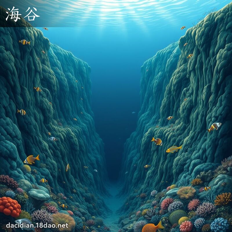 海谷 - 國語大辭典配圖