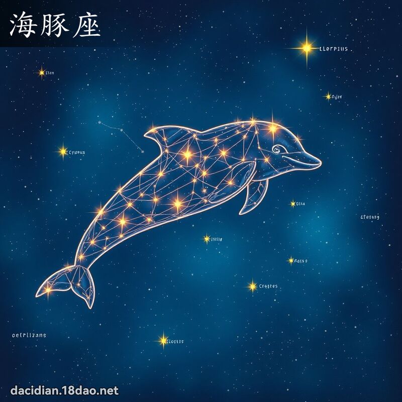 海豚座 - 國語大辭典配圖