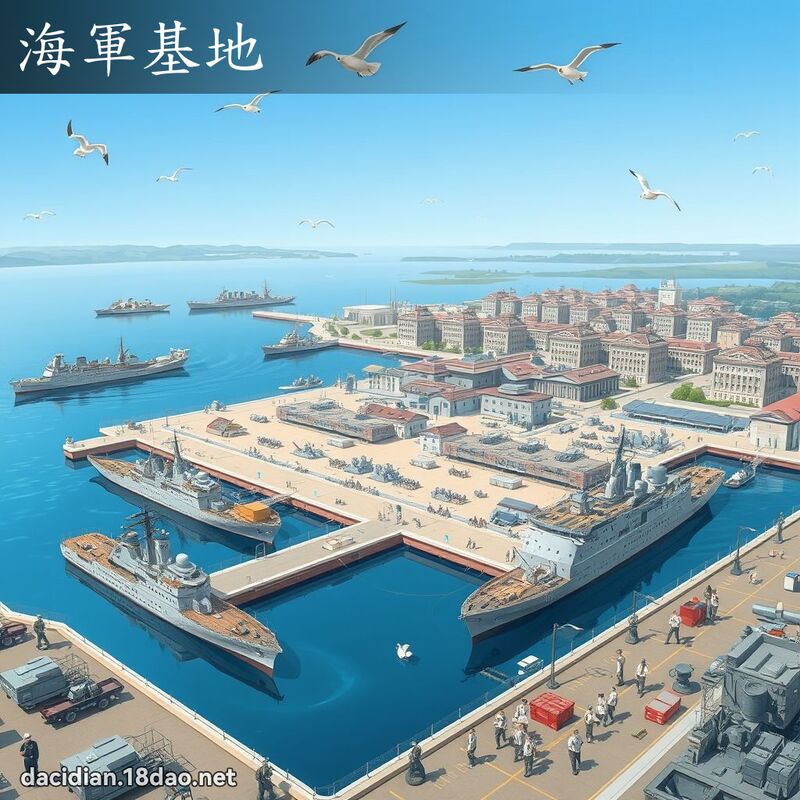 海军基地 - 国语大辞典配图