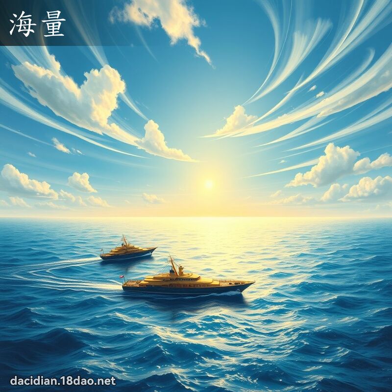 海量 - 国语大辞典配图