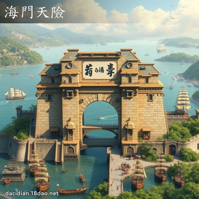 海门天险 - 国语大辞典配图