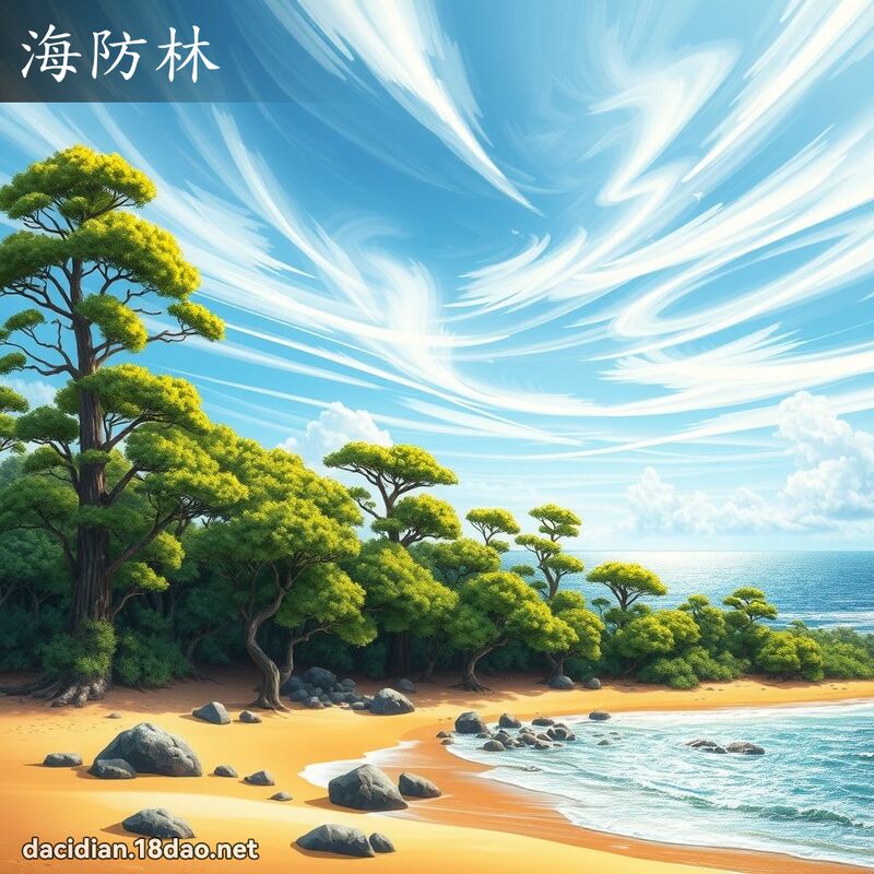 海防林 - 國語大辭典配圖