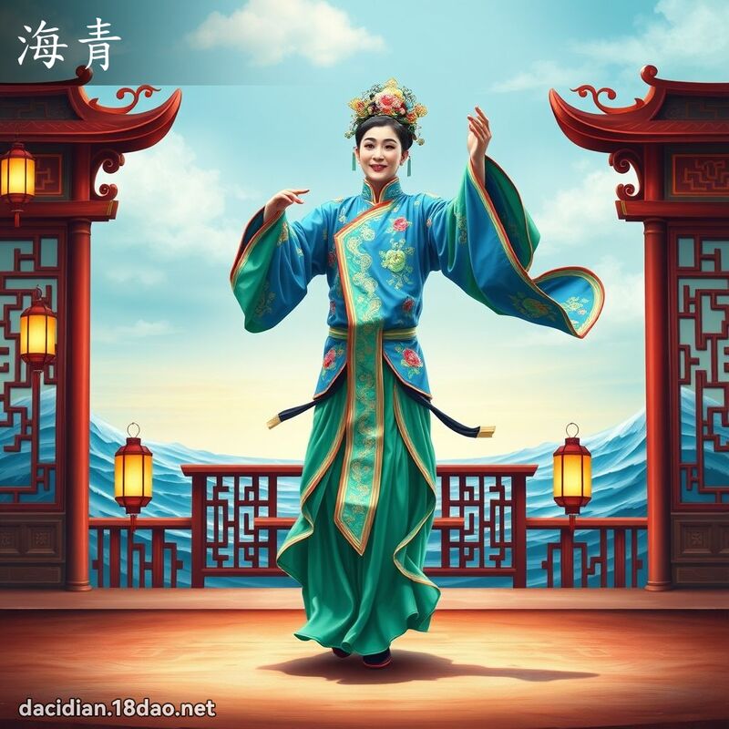 海青 - 国语大辞典配图