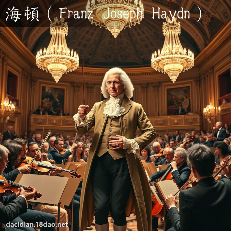 海顿（Franz Joseph Haydn） - 国语大辞典配图