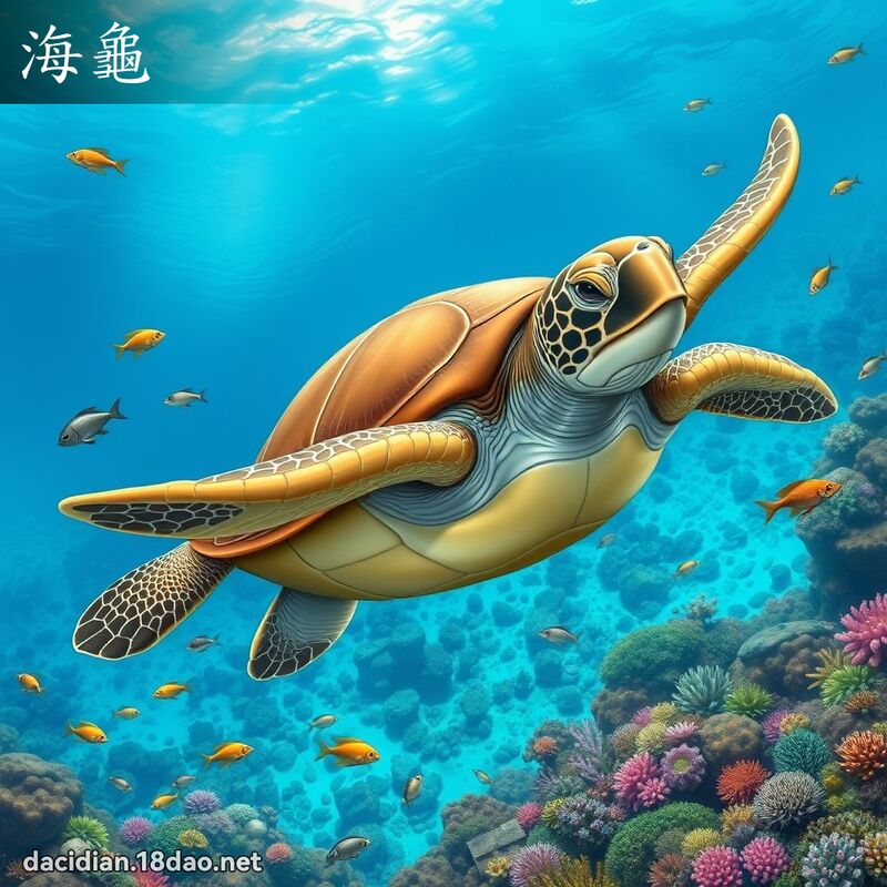 海龟 - 国语大辞典配图