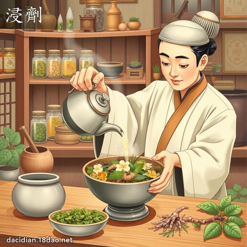 浸剂 - 国语大辞典配图
