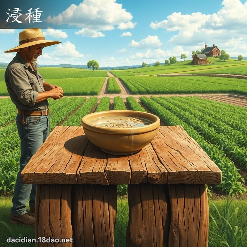 浸種 - 國語大辭典配圖