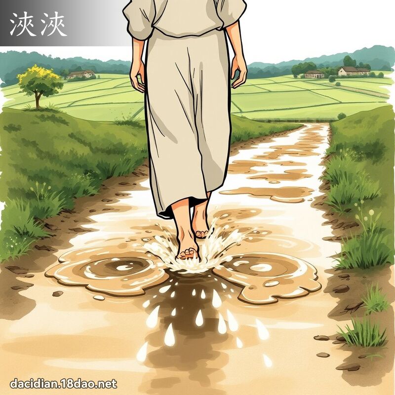 浹浹 - 国语大辞典配图