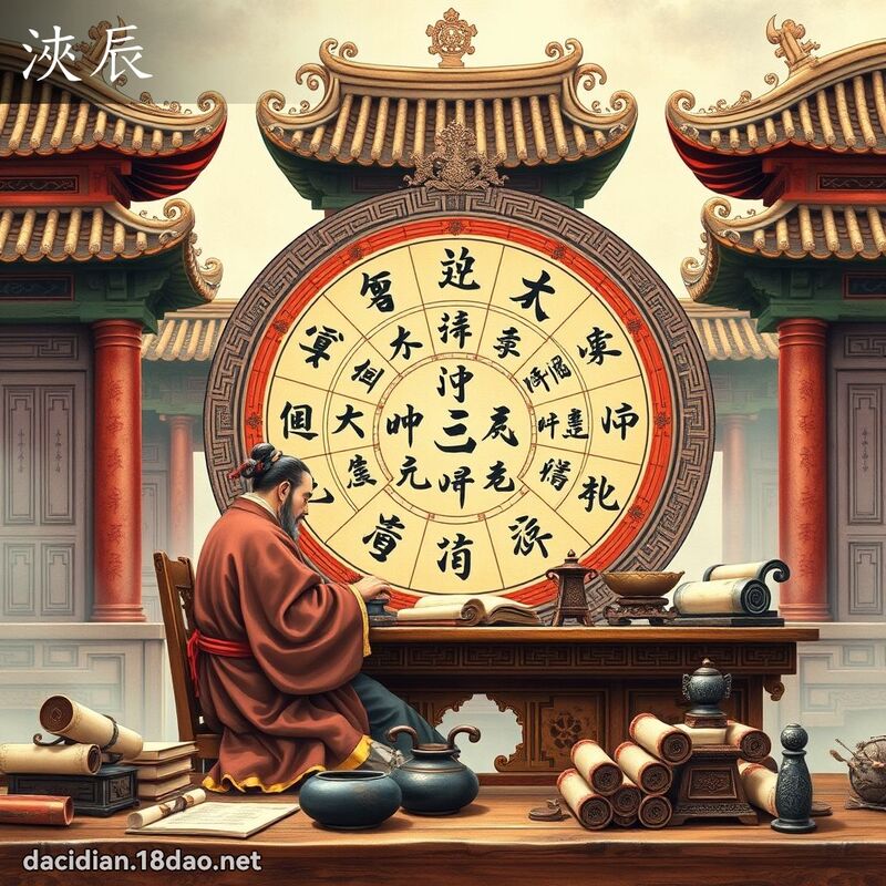 浹辰 - 國語大辭典配圖