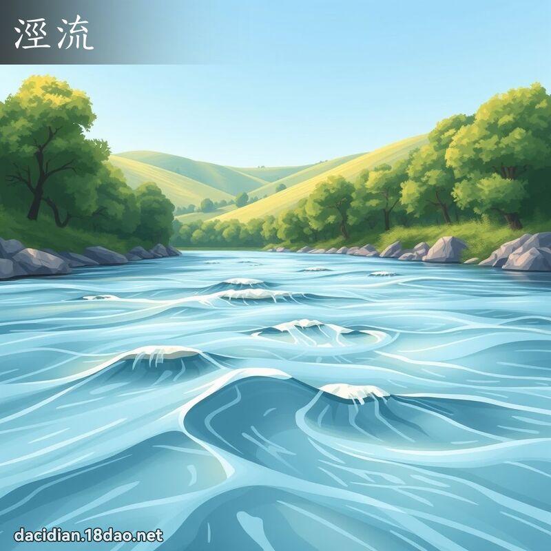涇流 - 国语大辞典配图