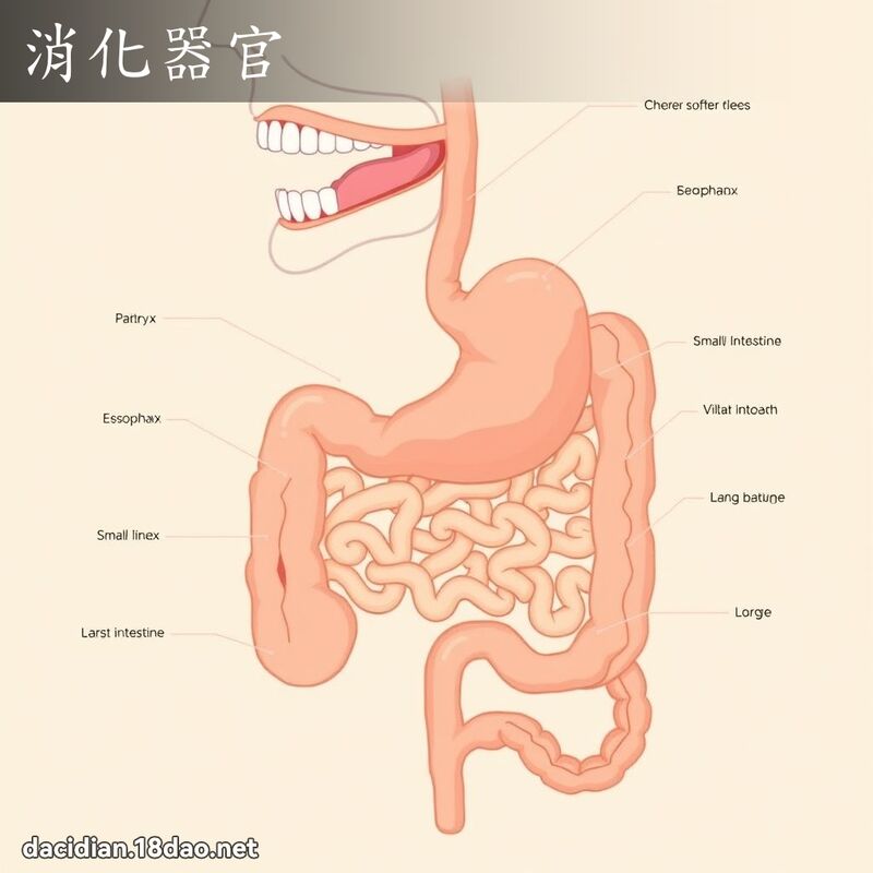 消化器官 - 國語大辭典配圖