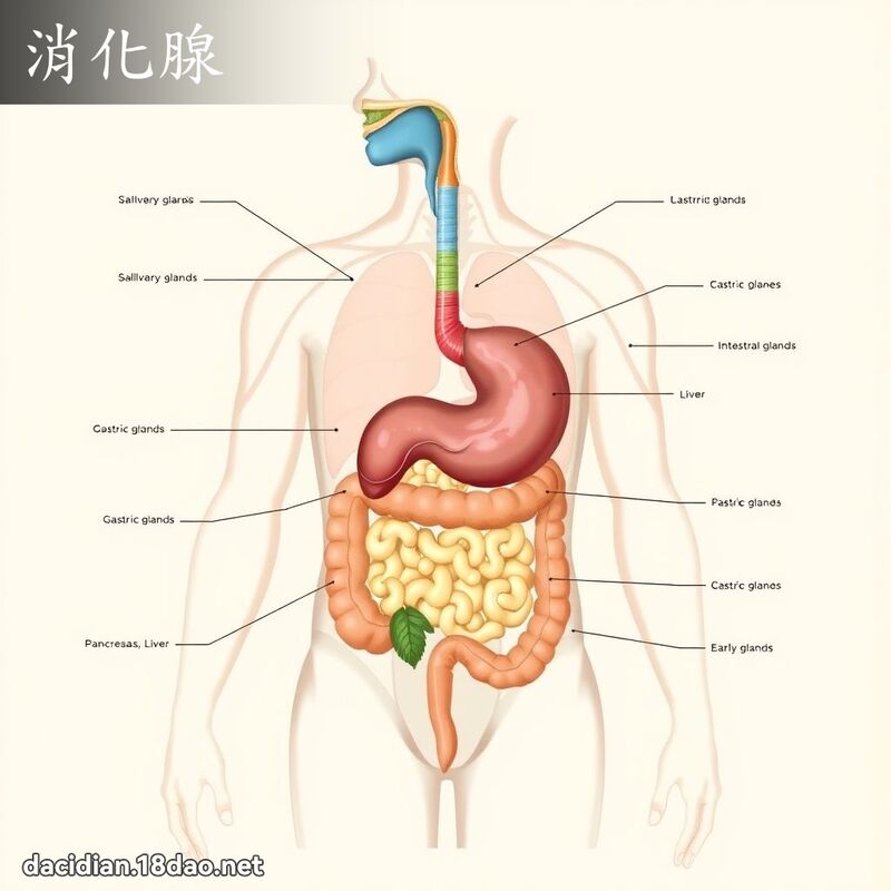 消化腺 - 國語大辭典配圖