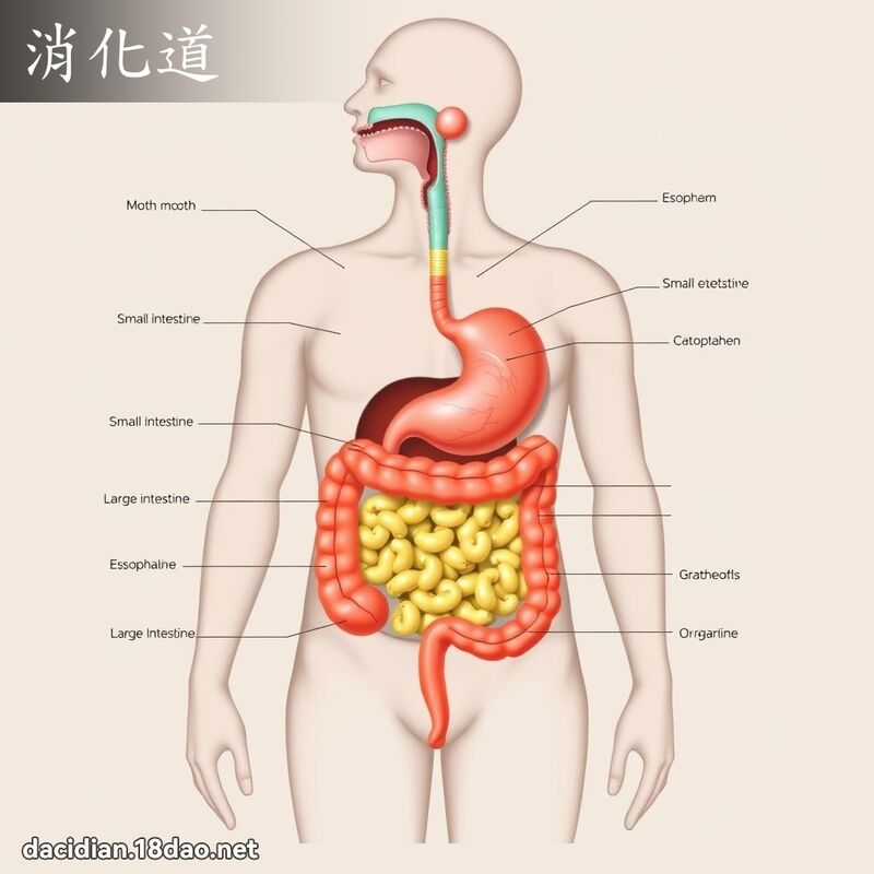 消化道 - 國語大辭典配圖