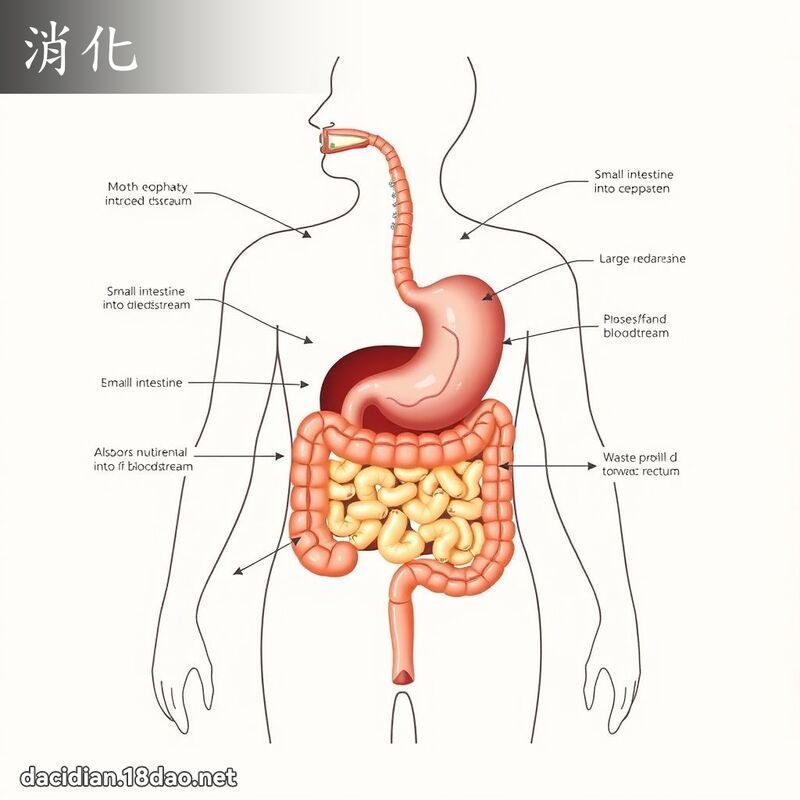 消化 - 国语大辞典配图