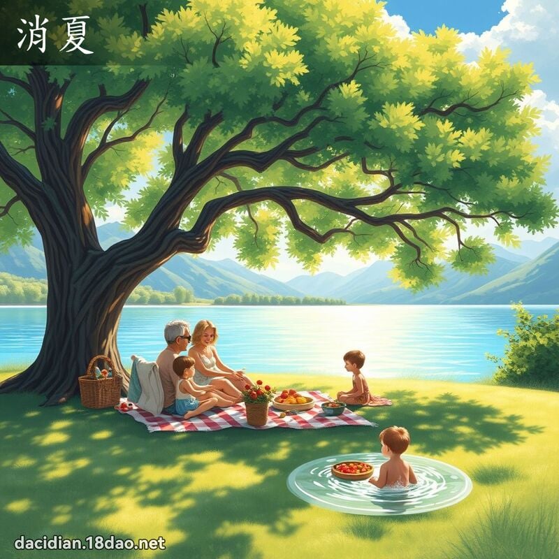 消夏 - 国语大辞典配图
