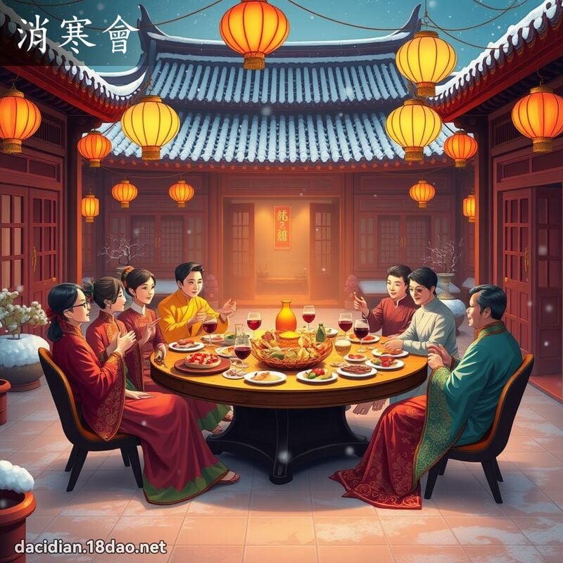 消寒会 - 国语大辞典配图