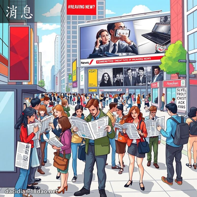 消息 - 国语大辞典配图
