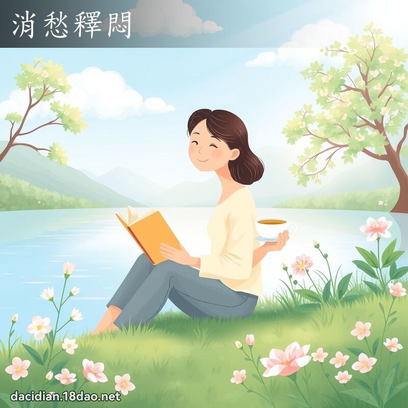 消愁釋悶 - 國語大辭典配圖