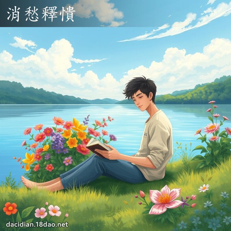 消愁釋憒 - 國語大辭典配圖