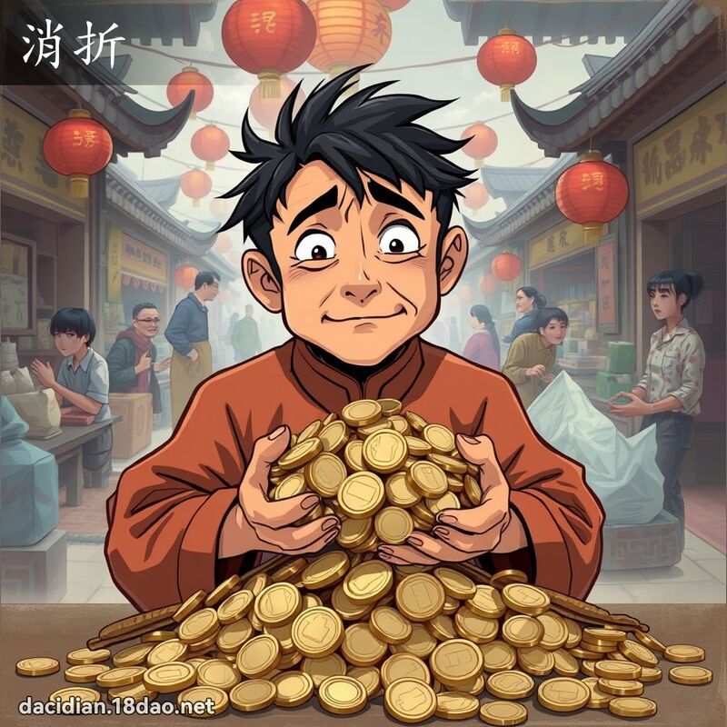 消折 - 國語大辭典配圖