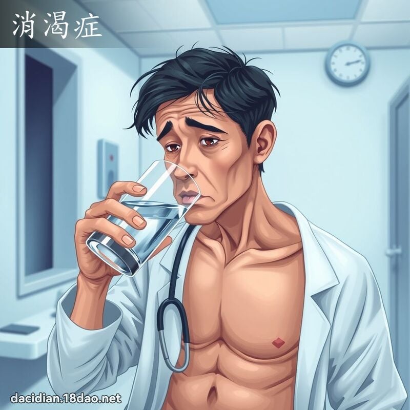 消渴症 - 國語大辭典配圖