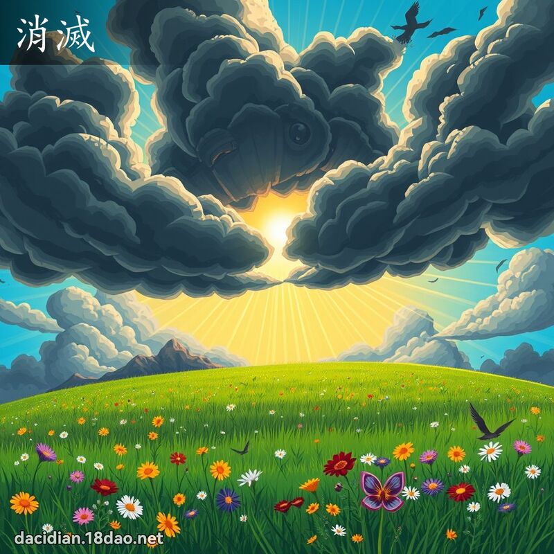消滅 - 國語大辭典配圖