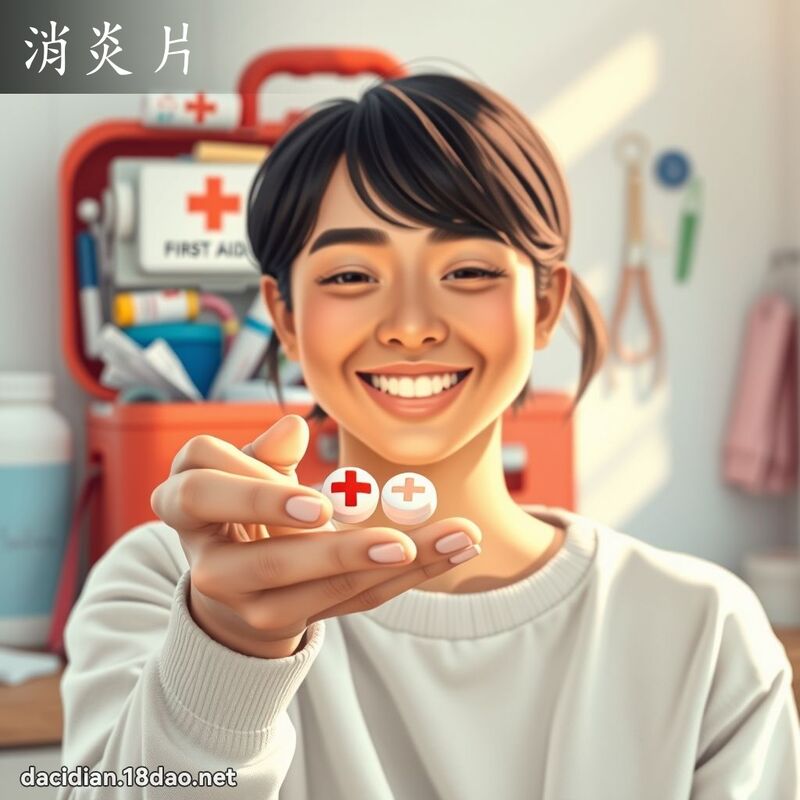 消炎片 - 國語大辭典配圖